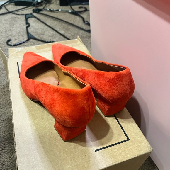 Red Sarto By Franco Heels Suade - Picture 4 of 4